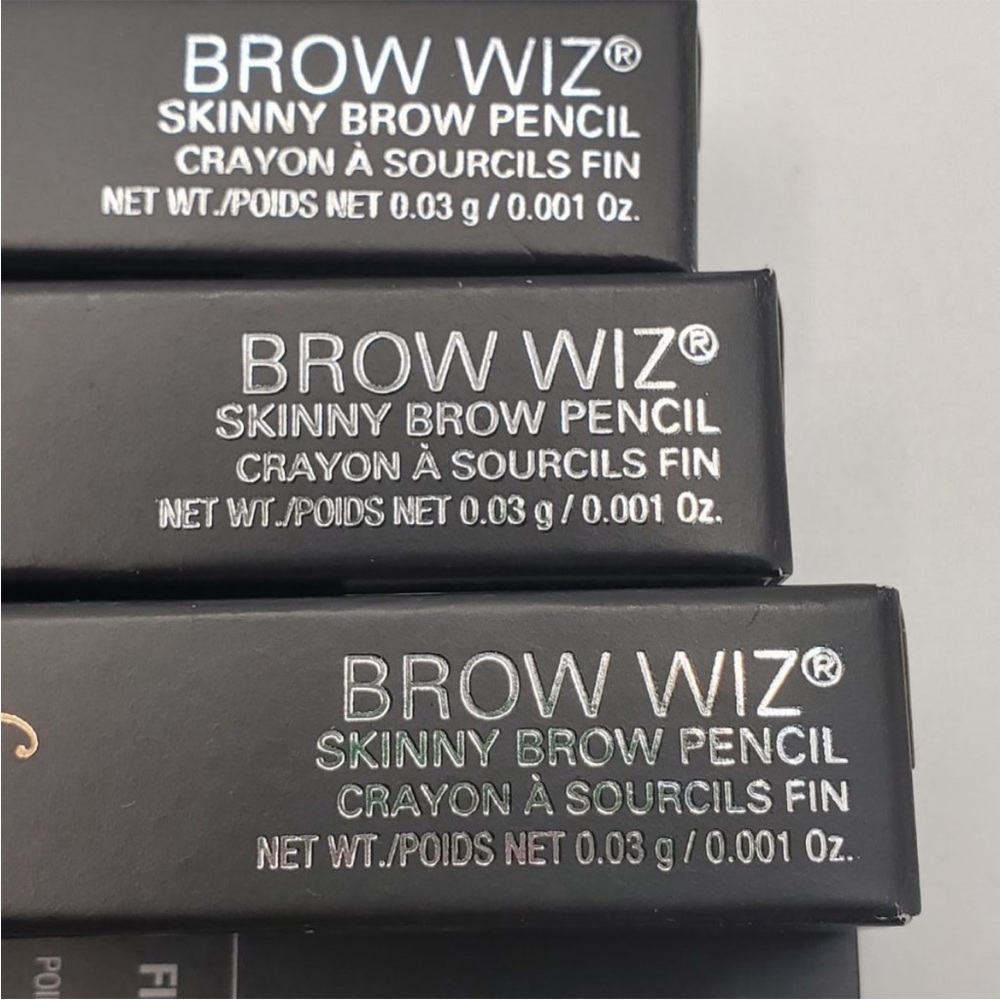 3x Anastasia Beverly Hills Brow Wiz Pencil in Dark Brown TRAVEL .03 g each NEW - Picture 4 of 6